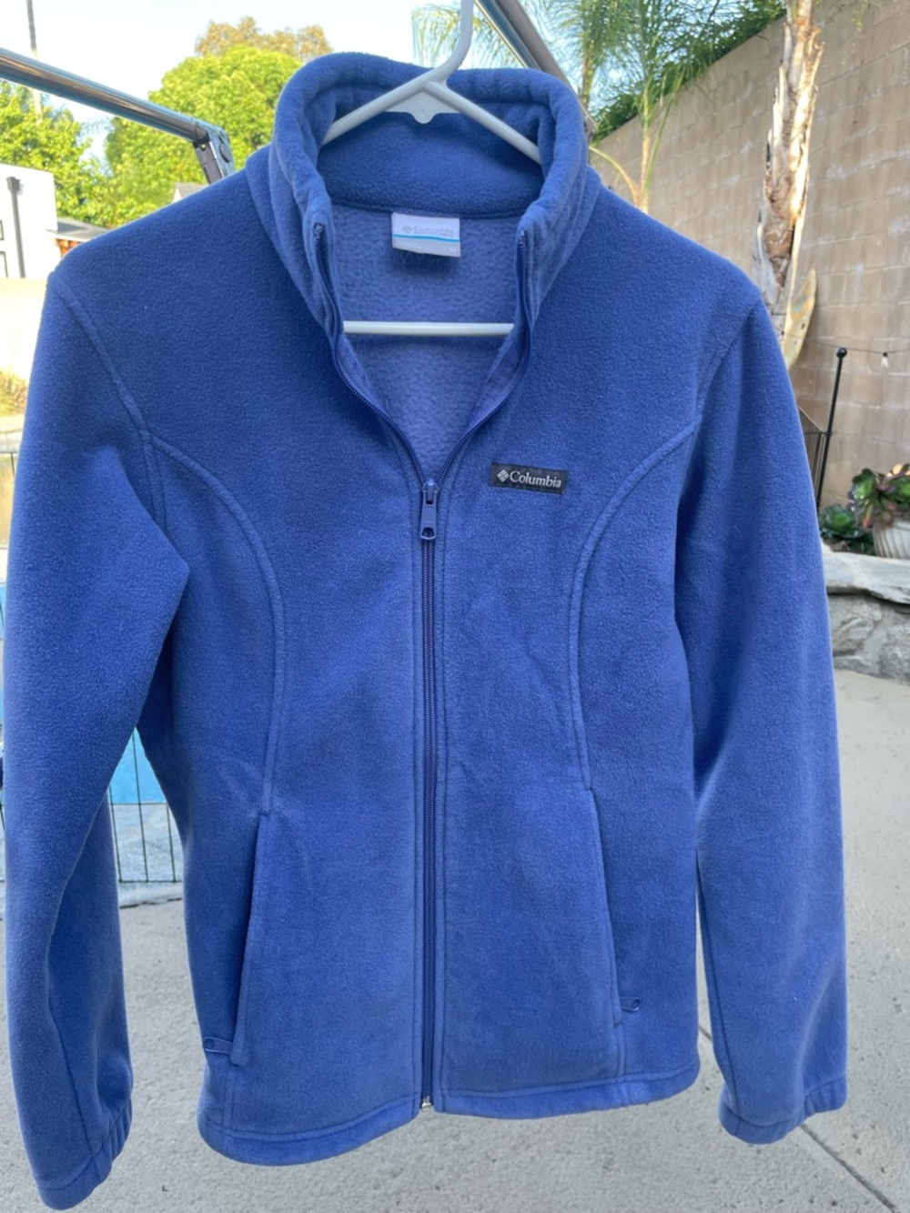 Columbia Navy Blue Fleece Jacket